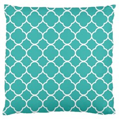 Quatrefoil Large Flano Cushion Case (two Sides) by nateshop