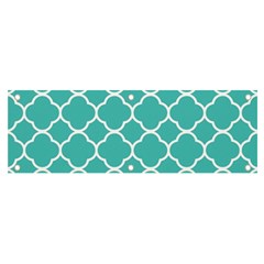 Quatrefoil Banner And Sign 6  X 2 