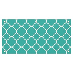 Quatrefoil Banner And Sign 6  X 3 