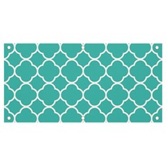 Quatrefoil Banner And Sign 4  X 2 