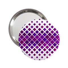 Pattern-box Purple White 2 25  Handbag Mirrors by nateshop