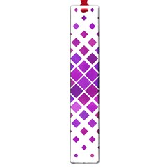 Pattern-box Purple White Large Book Marks by nateshop