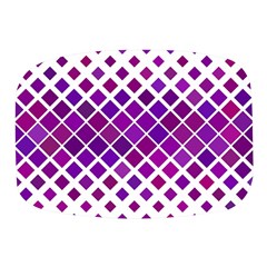 Pattern-box Purple White Mini Square Pill Box by nateshop