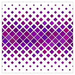 Pattern-box Purple White Lightweight Scarf  by nateshop