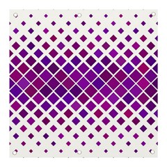 Pattern-box Purple White Banner And Sign 3  X 3 