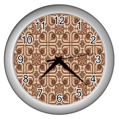 Medieval Wall Clock (silver) by nateshop