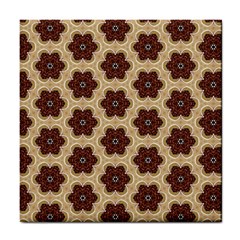 Pattern-flower Tile Coaster by nateshop