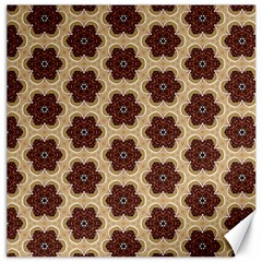 Pattern-flower Canvas 12  X 12  by nateshop