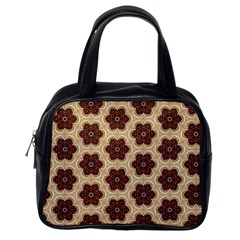 Pattern-flower Classic Handbag (one Side) by nateshop