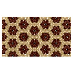 Pattern-flower Banner And Sign 7  X 4 