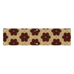 Pattern-flower Banner And Sign 4  X 1 