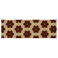 Pattern-flower Banner And Sign 12  X 4 