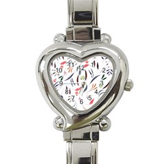 Watercolor-fruit Heart Italian Charm Watch by nateshop