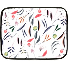 Watercolor-fruit Fleece Blanket (mini) by nateshop