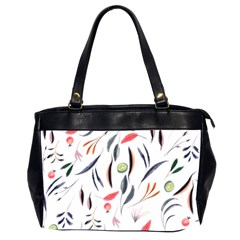 Watercolor-fruit Oversize Office Handbag (2 Sides) by nateshop