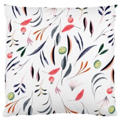 Watercolor-fruit Large Cushion Case (one Side) by nateshop