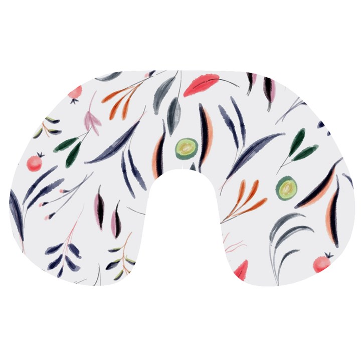 Watercolor-fruit Travel Neck Pillow