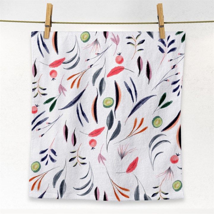 Watercolor-fruit Face Towel