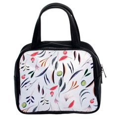 Watercolor-fruit Classic Handbag (two Sides) by nateshop