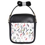 Watercolor-fruit Girls Sling Bag Front