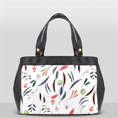 Watercolor-fruit Oversize Office Handbag (2 Sides) by nateshop