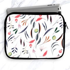 Watercolor-fruit Apple Ipad 2/3/4 Zipper Cases by nateshop