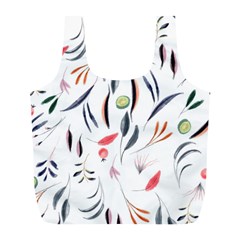 Watercolor-fruit Full Print Recycle Bag (l) by nateshop