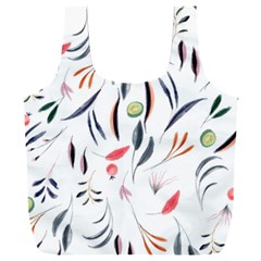 Watercolor-fruit Full Print Recycle Bag (xxl) by nateshop