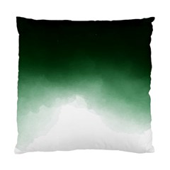 Watercolor-green White Standard Cushion Case (two Sides) by nateshop