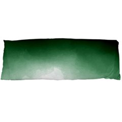 Watercolor-green White Body Pillow Case Dakimakura (two Sides) by nateshop