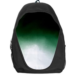 Watercolor-green White Backpack Bag by nateshop