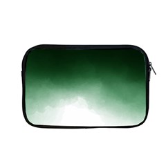 Watercolor-green White Apple Macbook Pro 13  Zipper Case by nateshop