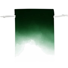 Watercolor-green White  Lightweight Drawstring Pouch (xl) by nateshop