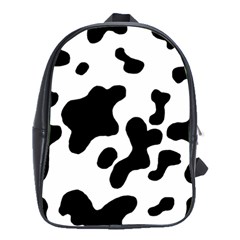 Cow Pattern School Bag (large) by BangZart