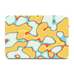 Retro art urban grunge pattern Plate Mats