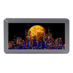 Skyline Frankfurt Abstract Moon Memory Card Reader (mini)