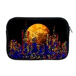 Skyline frankfurt abstract moon Apple MacBook Pro 17  Zipper Case Front