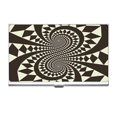 Retro-form-shape-abstract Business Card Holder