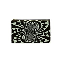 Retro-form-shape-abstract Cosmetic Bag (small) by Jancukart