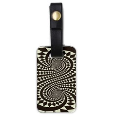 Retro-form-shape-abstract Luggage Tag (one Side)