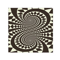 Retro-form-shape-abstract Square Satin Scarf (30  X 30 )