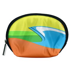 Waves-beach-sun-sea-water-sky Accessory Pouch (medium)