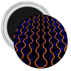 Pattern Abstract Wwallpaper Waves 3  Magnets