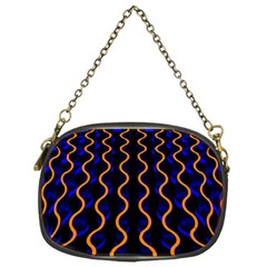 Pattern Abstract Wwallpaper Waves Chain Purse (one Side)