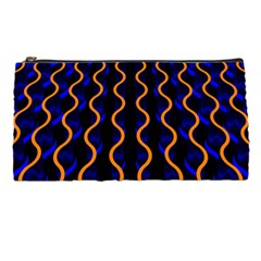 Pattern Abstract Wwallpaper Waves Pencil Case by Jancukart