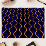 Pattern abstract wwallpaper waves Cosmetic Bag (XXXL) Front