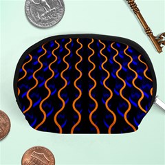 Pattern Abstract Wwallpaper Waves Accessory Pouch (medium) by Jancukart