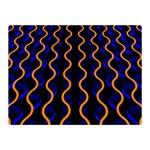 Pattern abstract wwallpaper waves Double Sided Flano Blanket (Mini)  35 x27  Blanket Front