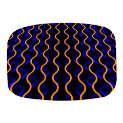 Pattern Abstract Wwallpaper Waves Mini Square Pill Box by Jancukart