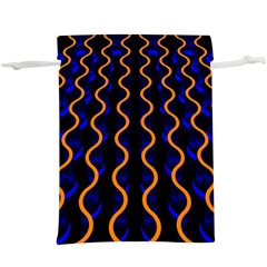 Pattern Abstract Wwallpaper Waves  Lightweight Drawstring Pouch (xl) by Jancukart